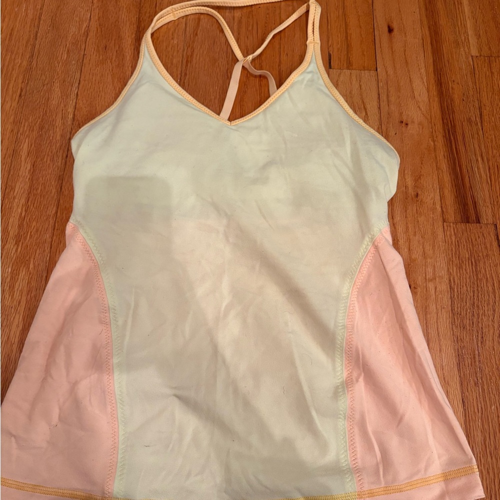 Lululemon athletic strappy tank top